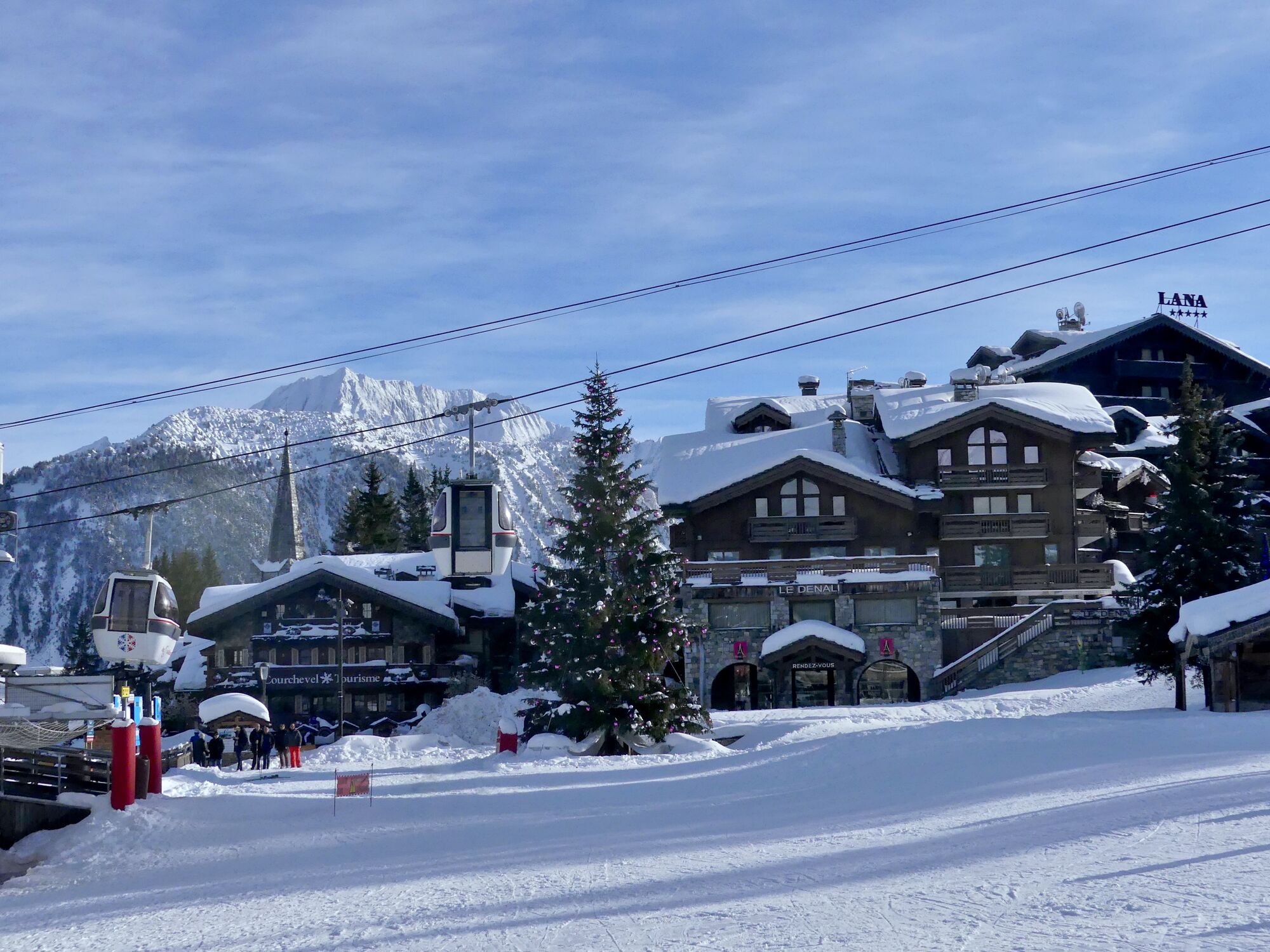 Front de neige de Courchevel 1850